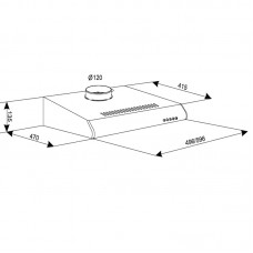 Hota Tornado BONA 10 (50) LED INOX 50cm